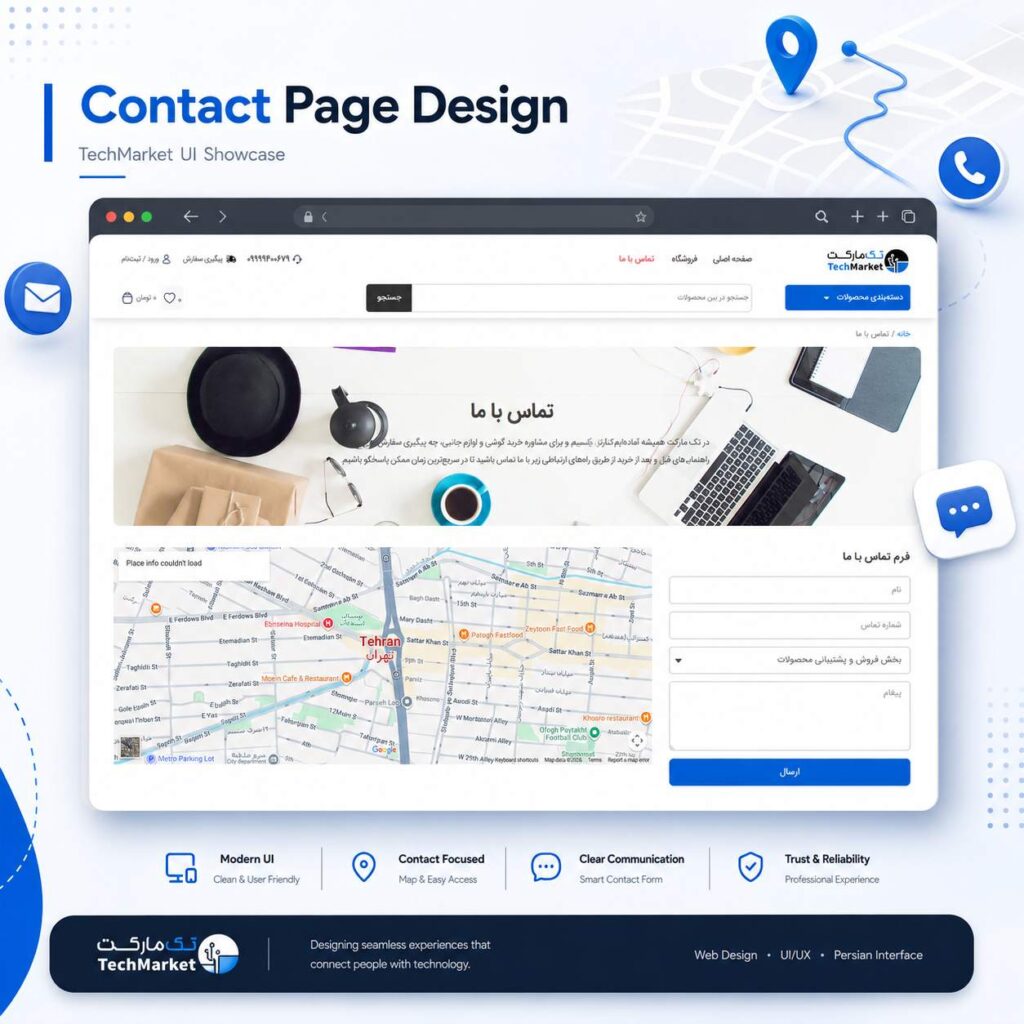 TechMarket – Electronics E-Commerce Website